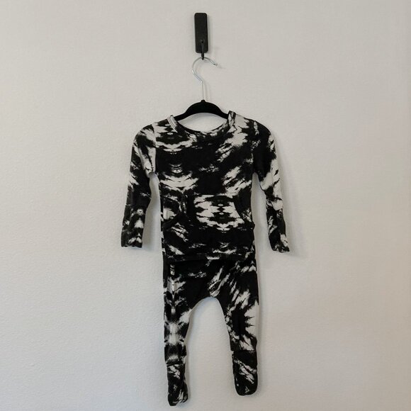 Ready Set Romper Tie Dye Front-Opening Romper - Picture 1 of 4